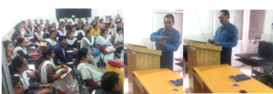 Pt. Jawaharlal Nehru College, Banda (UP), interacting with the Zoology Students