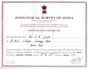 Zoological Survey of India ( Govt. of India )