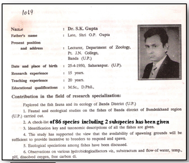 Survey of Researches in Life Sciences